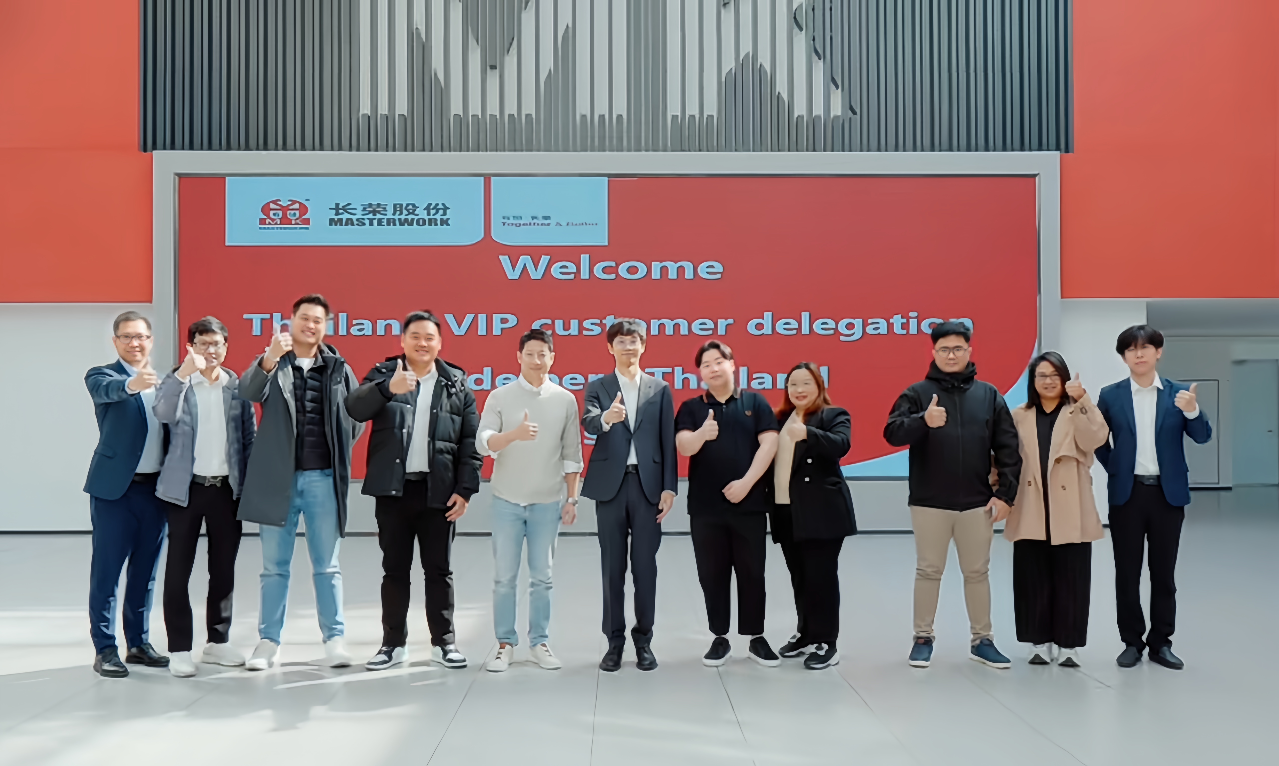 海德堡泰國客戶團打卡長榮集團，擴大“國際朋友圈”